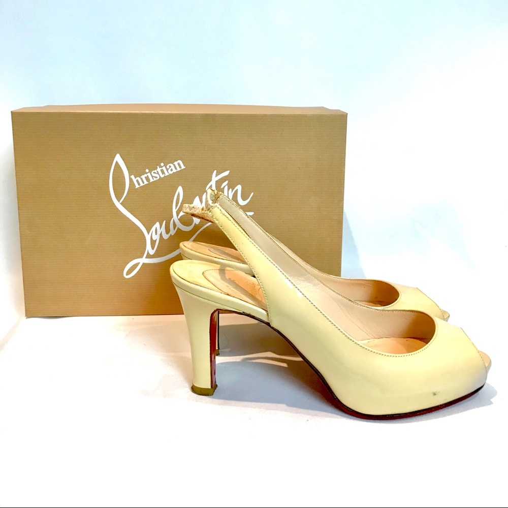 Christian Louboutin “NoPrive 90 Calf Sandals”